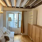 Spacious Parisian Flat Louvre Steps Eiffel Tower Access *