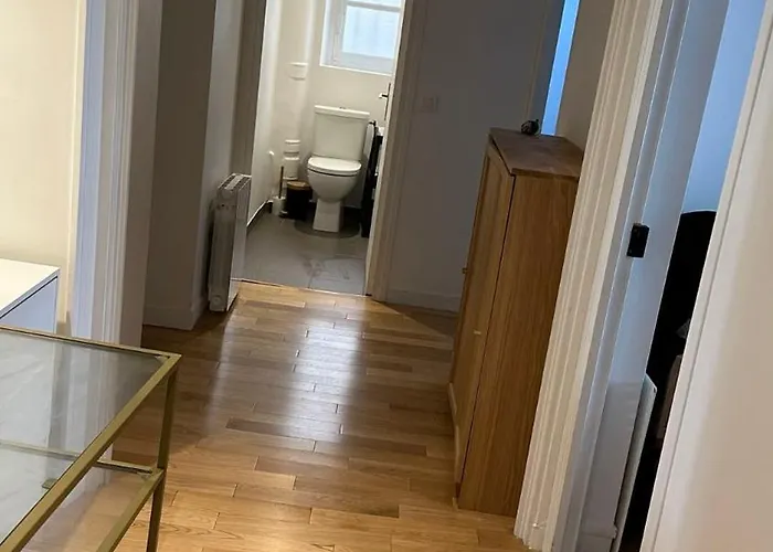 Spacious Parisian Flat Louvre Steps Eiffel Tower Access Paris